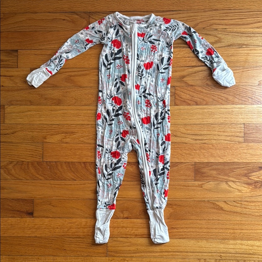 Floral Kids One Piece